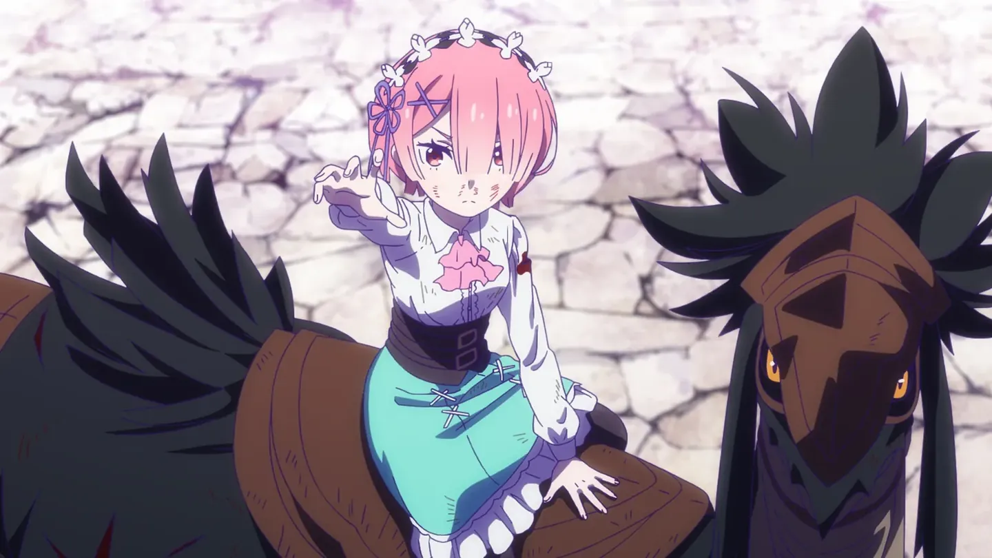 Кадр из аниме «Re: ZERO -Starting Life in Another World-»
