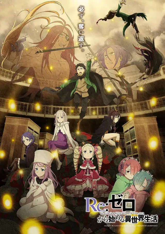 Кадр: «Re: Zero — жизнь с нуля в другом мире» 4-й сезон