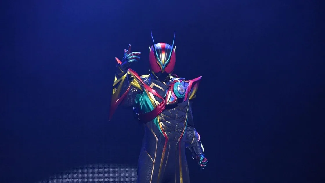 Кадр из финального шоу дорамы «Kamen Rider ZETZ»